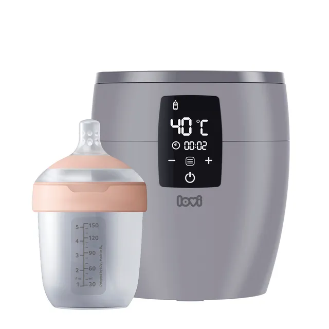 difrax-fles-warmer-duopack-mammafeel-flasche-150-ml-flaschenw-rmer-mit-6-funktio image 1