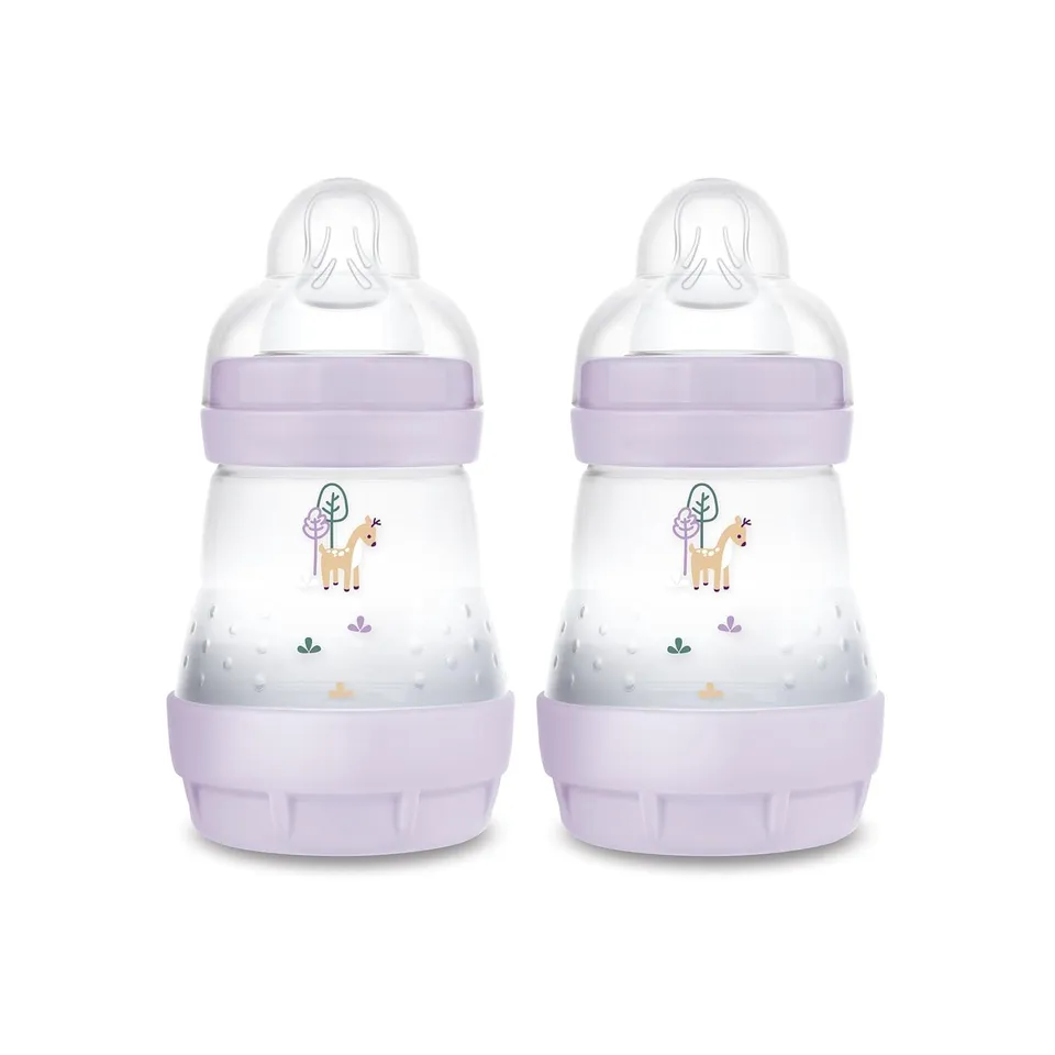 mam-easy-start-anti-colic-babyflasche-2er-set-160-ml-trinkflasche-mit-bodenventi image 1