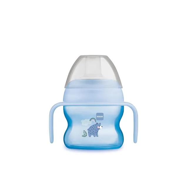 mam-starter-cup-trinklernbecher-150-ml-tropffreier-silikon-schnabel-rutschsicher image 1