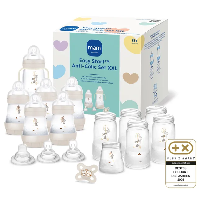 mam-easy-start-anti-colic-babyflaschen-set-xxl-baby-erstausstattung-mit-flaschen image 1
