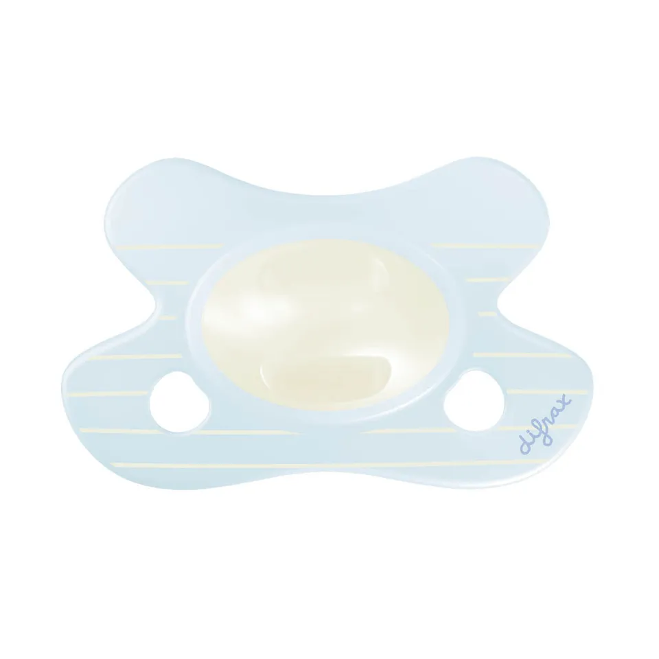 difrax-fopspeen-newborn-natural-little-venture-schnuller-ab-geburt-mit-schmetter image 1
