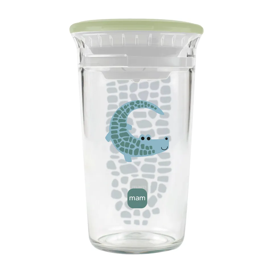 mam-easy-to-drink-cup-360-trinklernbecher-290-ml-ab-8-monaten-auslaufsicher-krok image 1