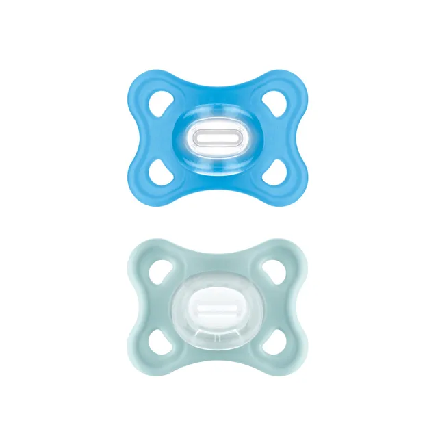 mam-comfort-schnuller-2er-set-0-6-monate-baby-schnuller-aus-100-silikon-mit-skin image 1