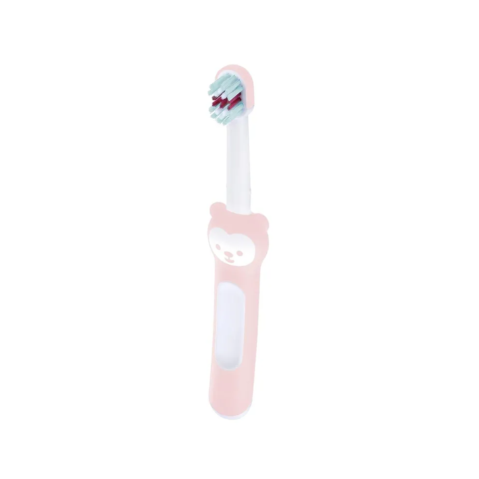 mam-baby-s-brush-babyzahnb-rste-kurzer-ergonomischer-griff-weiche-silikonborsten image 1