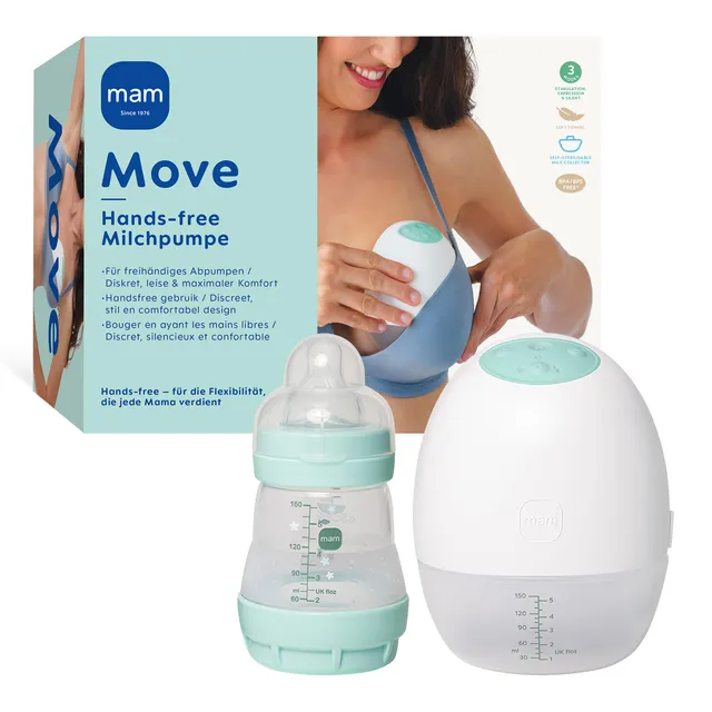 mam-move-milchpumpe-elektrische-handsfree-single-milchpumpe-ohne-schl-uche-und-k image 1