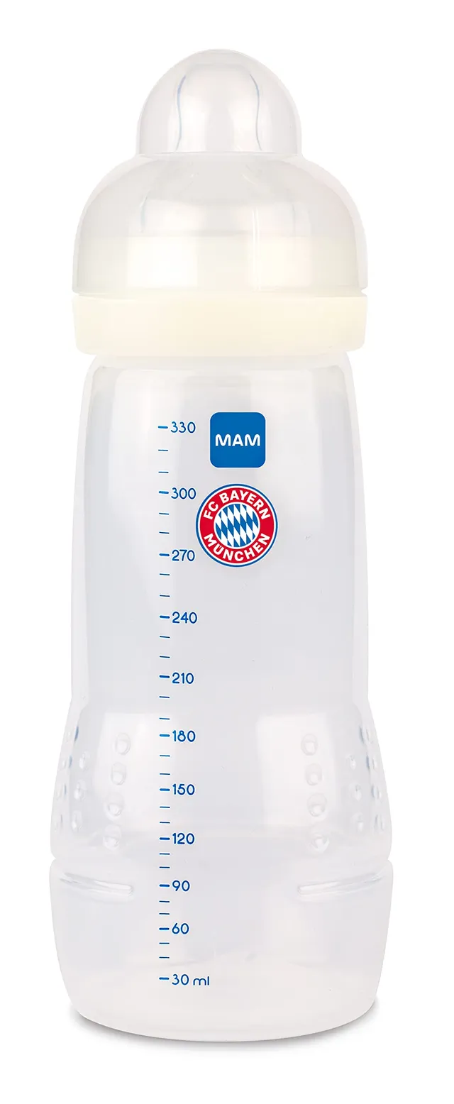 mam-easy-active-babyflasche-fc-bayern-m-nchen-330-ml-skinsoft-silikon-sauger-gr- image 1