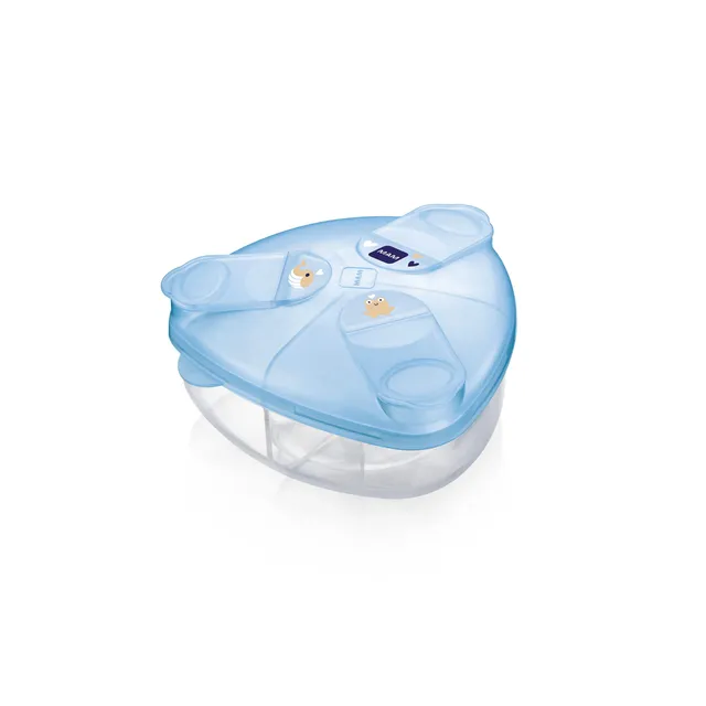 mam-milchpulverspender-portionierer-3-kammern-bis-3-portionen-40-g-dreieckige-fo image 1