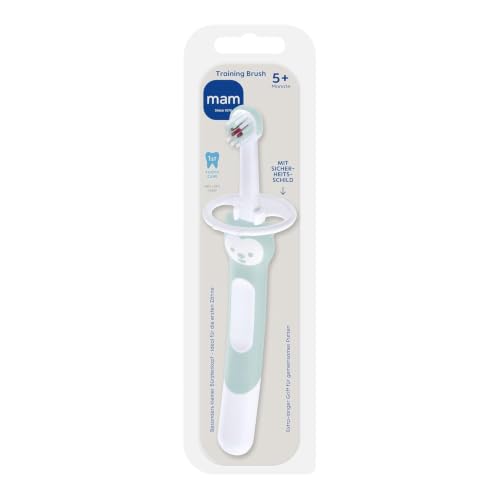 mam-training-brush-baby-zahnb-rste-ab-5-monate-t-rkis-langer-griff-zum-gemeinsam image 8