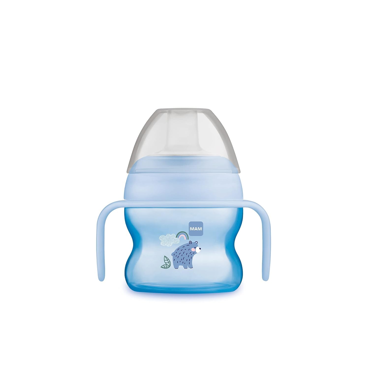 mam-starter-cup-trinklernbecher-150-ml-tropffreier-silikon-schnabel-rutschsicher image 1