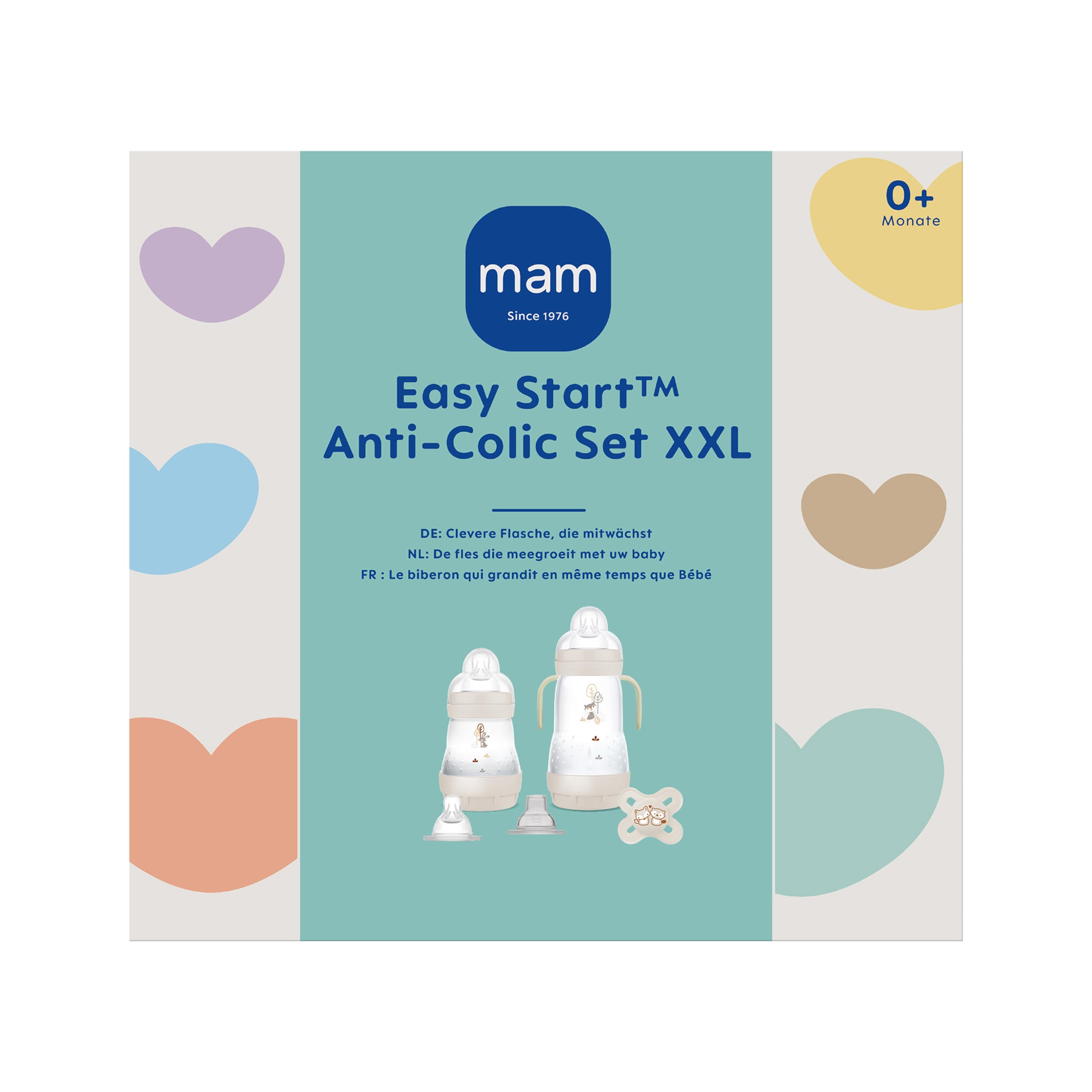 mam-easy-start-anti-colic-babyflaschen-set-xxl-baby-erstausstattung-mit-flaschen image 2