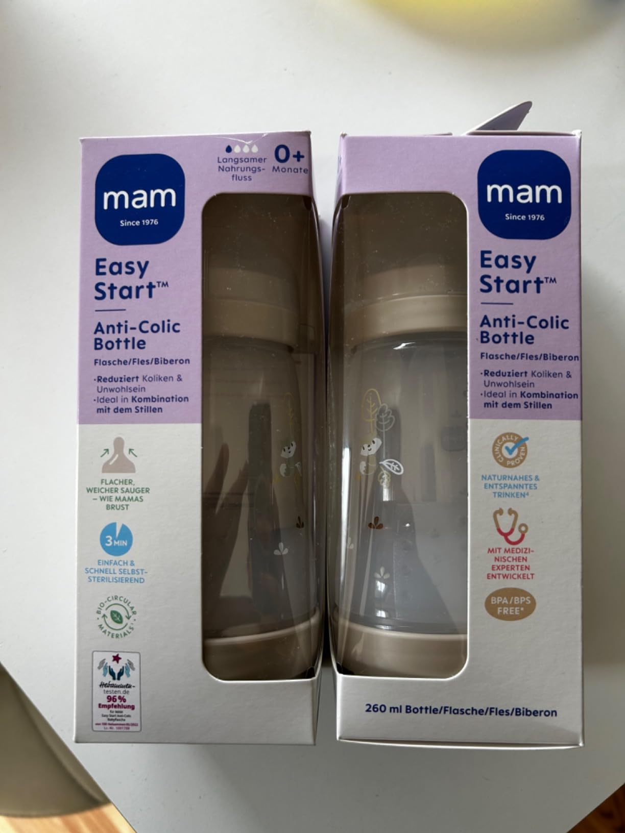 Weniger Blähungen, glückliches Baby
