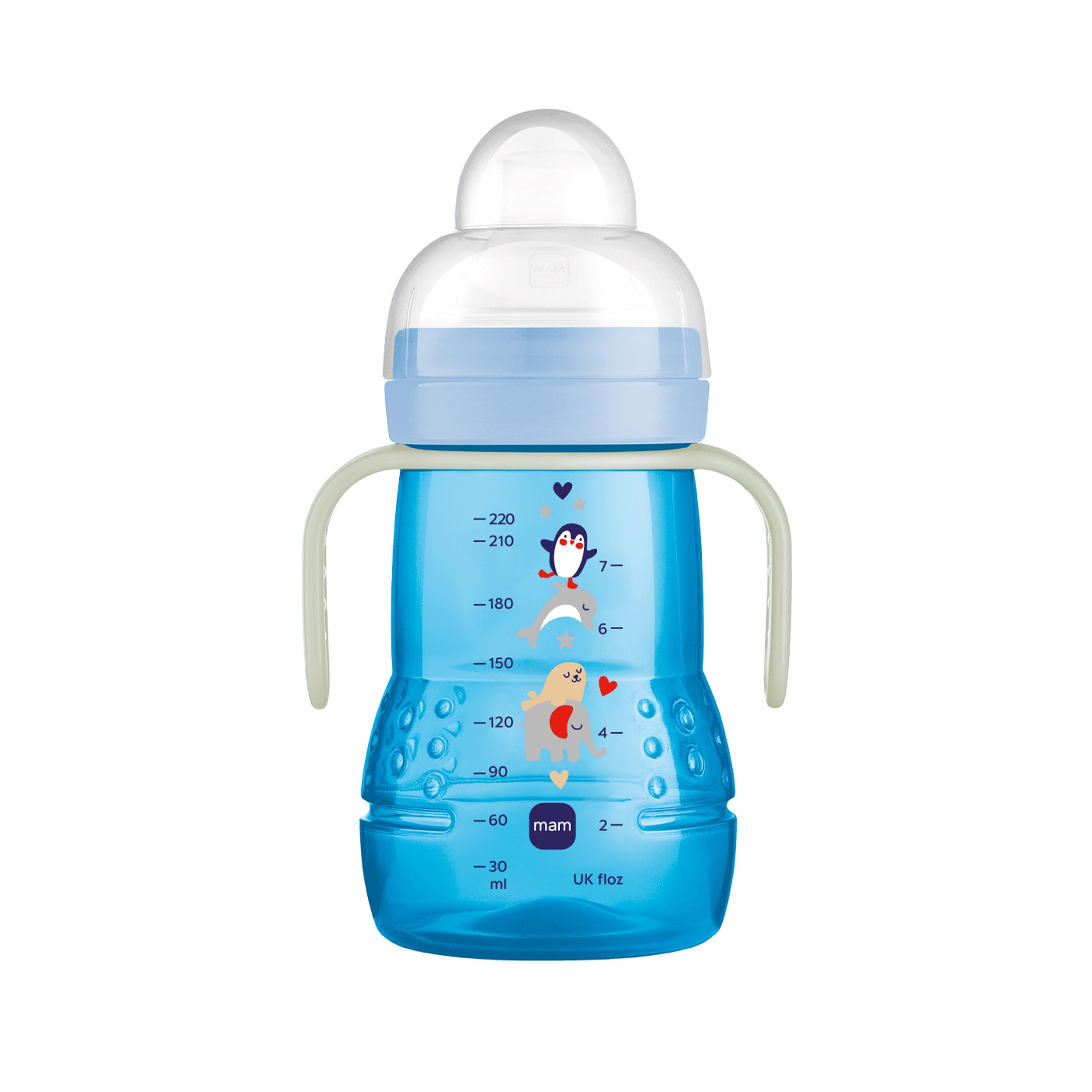 mam-trainer-night-trinklernbecher-220-ml-4-monate-2-in-1-trinklernflasche-mit-le image 1