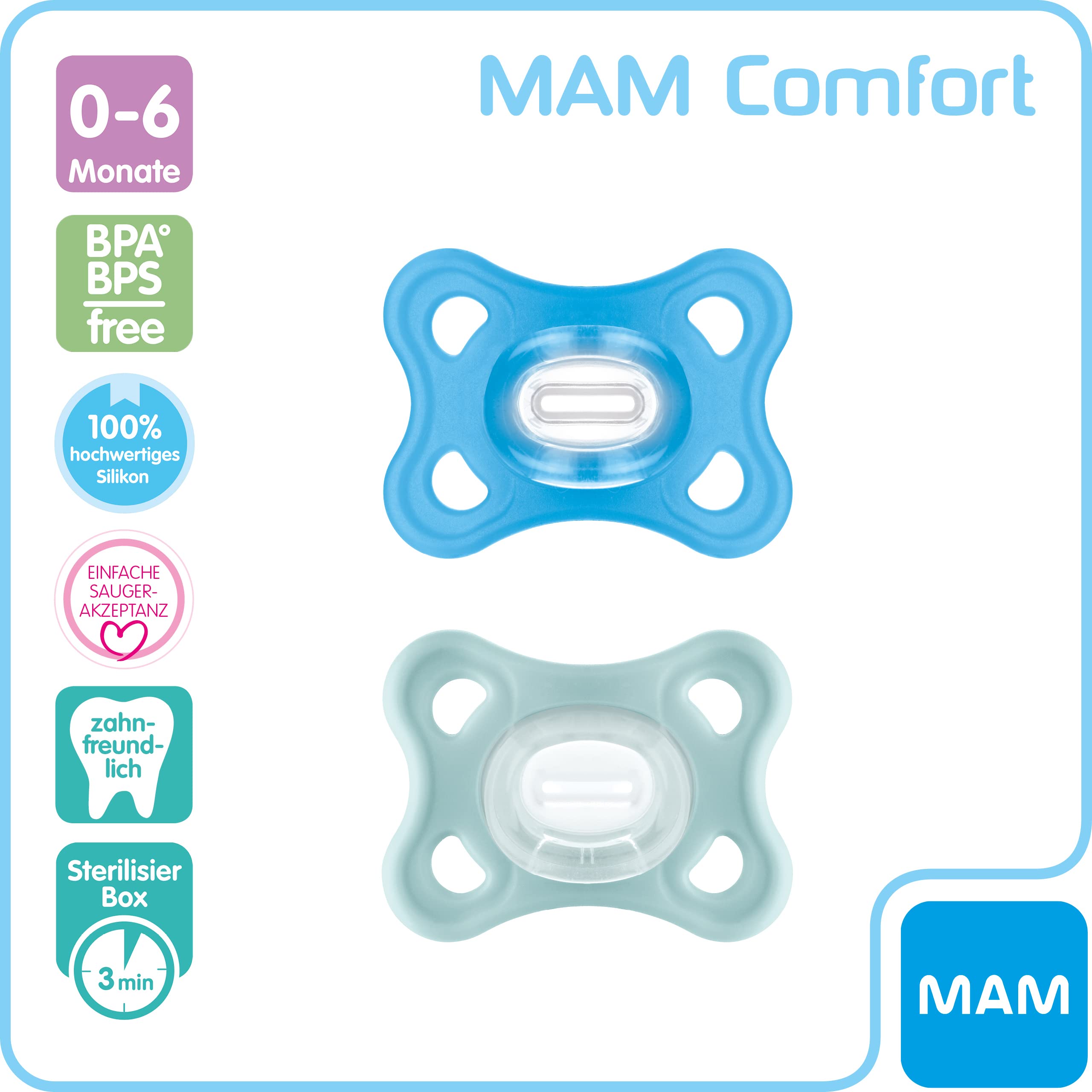 mam-comfort-schnuller-2er-set-0-6-monate-baby-schnuller-aus-100-silikon-mit-skin image 3