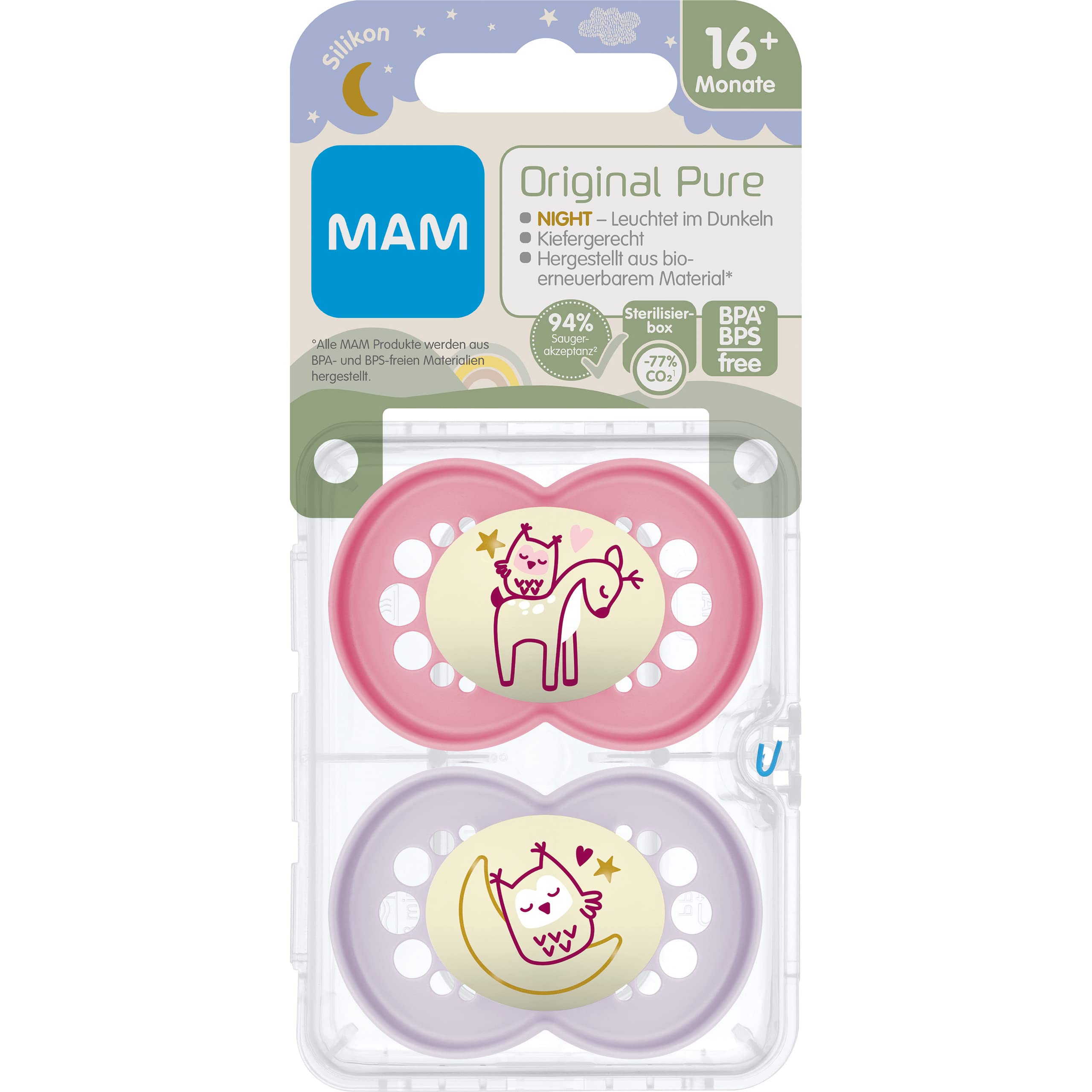 mam-original-pure-schnuller-2er-set-16-monate-zahnfreundlich-aus-bio-erneuerbare image 4