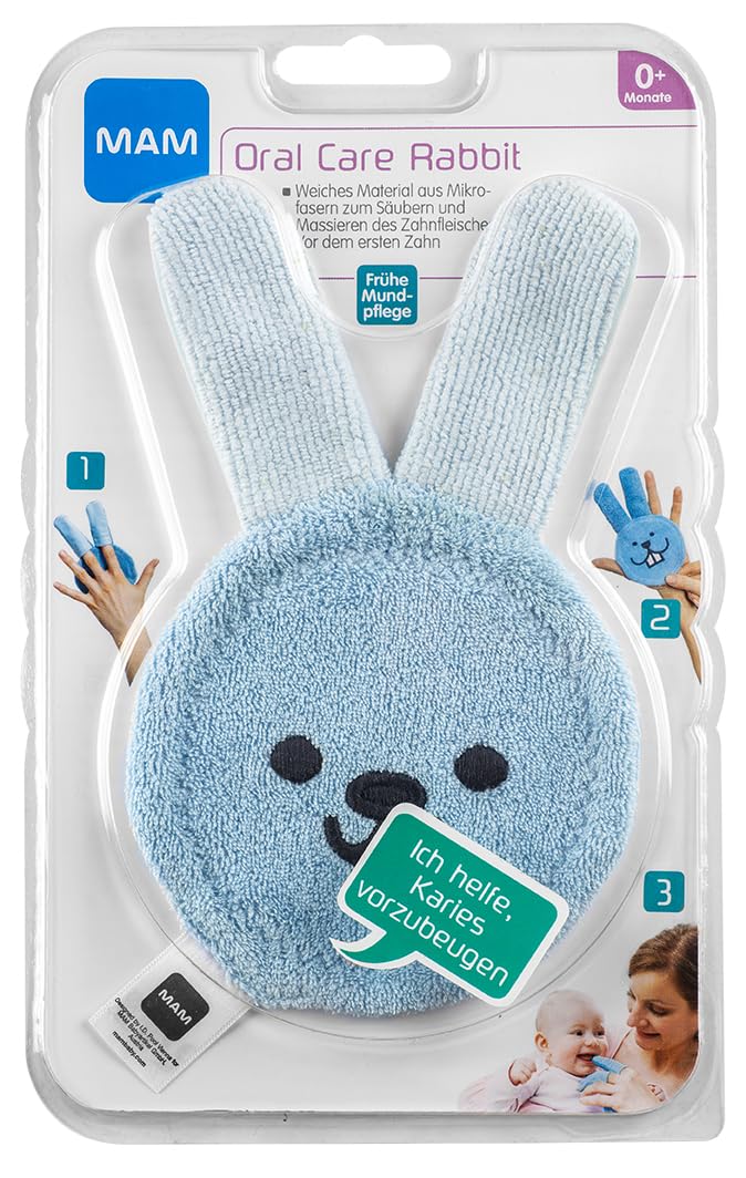 mam-oral-care-rabbit-mundpflege-h-schen-f-r-babys-ab-0-weiche-mikrofaser-blau image 2
