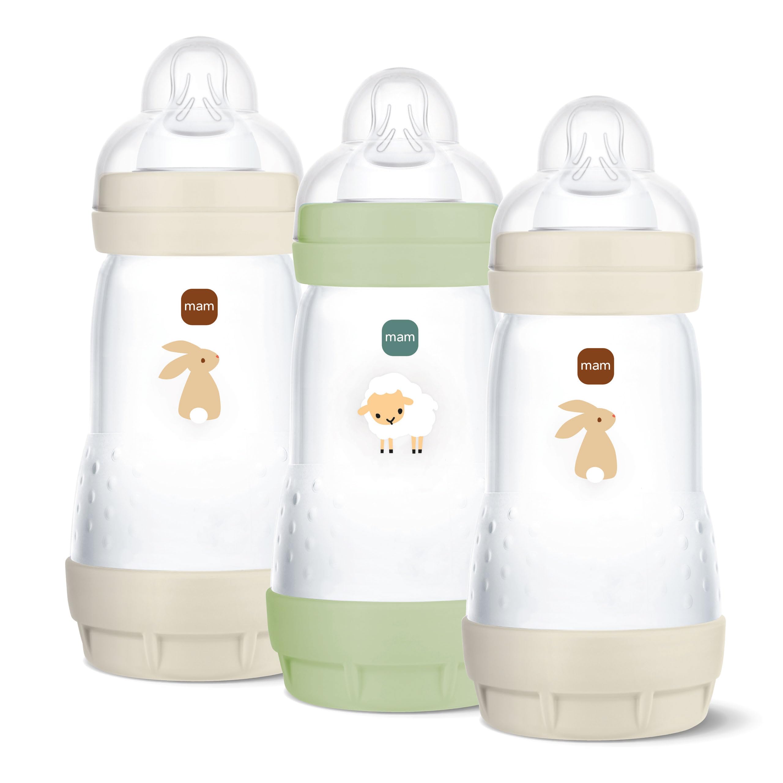 mam-easy-start-anti-colic-babyflasche-3x-260-ml-0-monate-anti-kolik-bodenventil- image 2