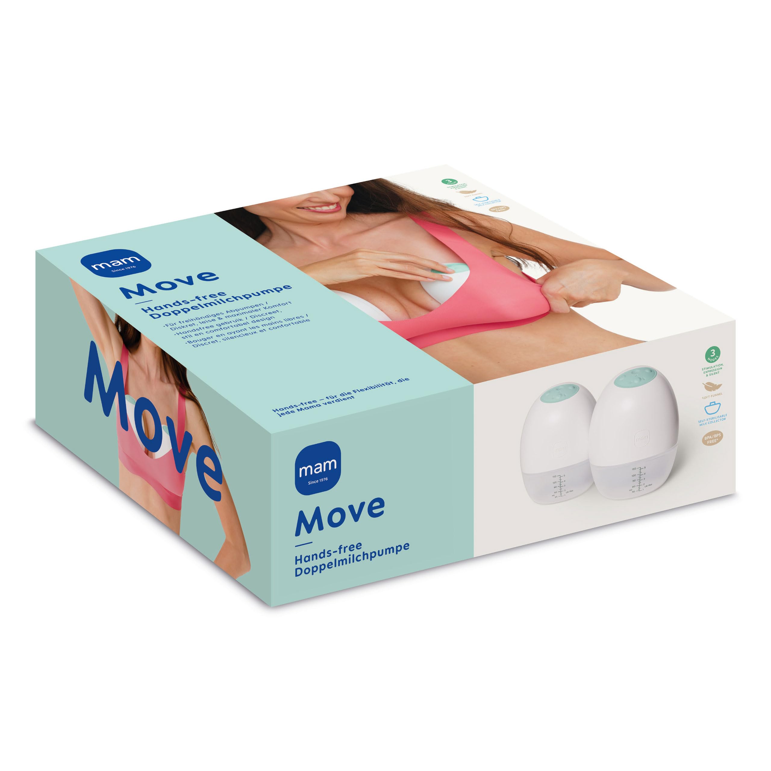 mam-move-doppelmilchpumpe-elektrische-handsfree-doppel-milchpumpe-ohne-schl-uche image 2