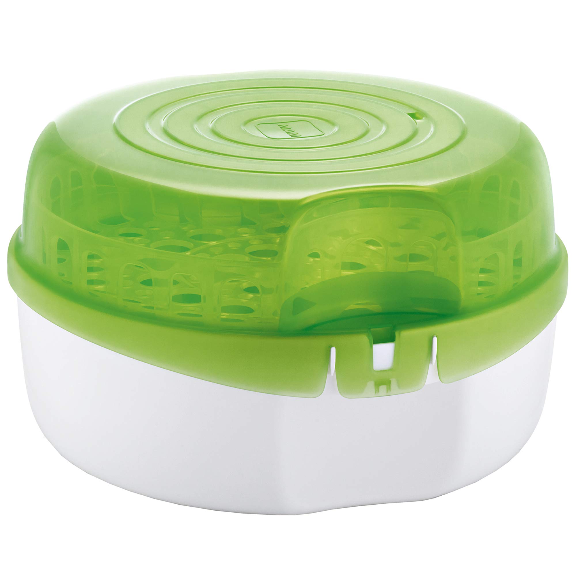 mam-mikrowellen-sterilisator-inkl-anti-colic-flasche-160-ml-wei-gr-n-sterilisier image 1