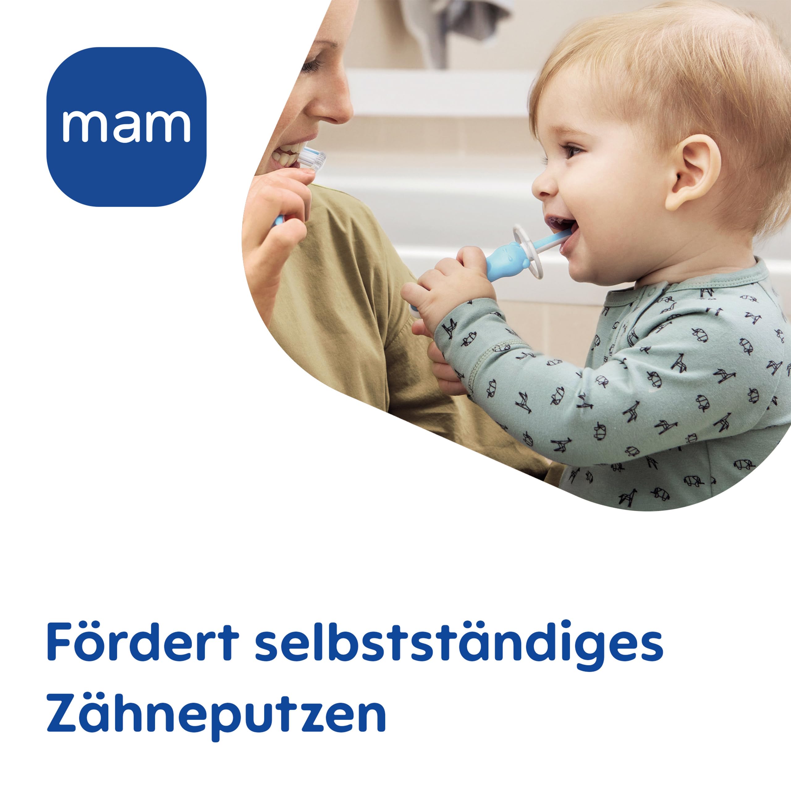 mam-baby-s-brush-babyzahnb-rste-kurzer-ergonomischer-griff-weiche-silikonborsten image 3