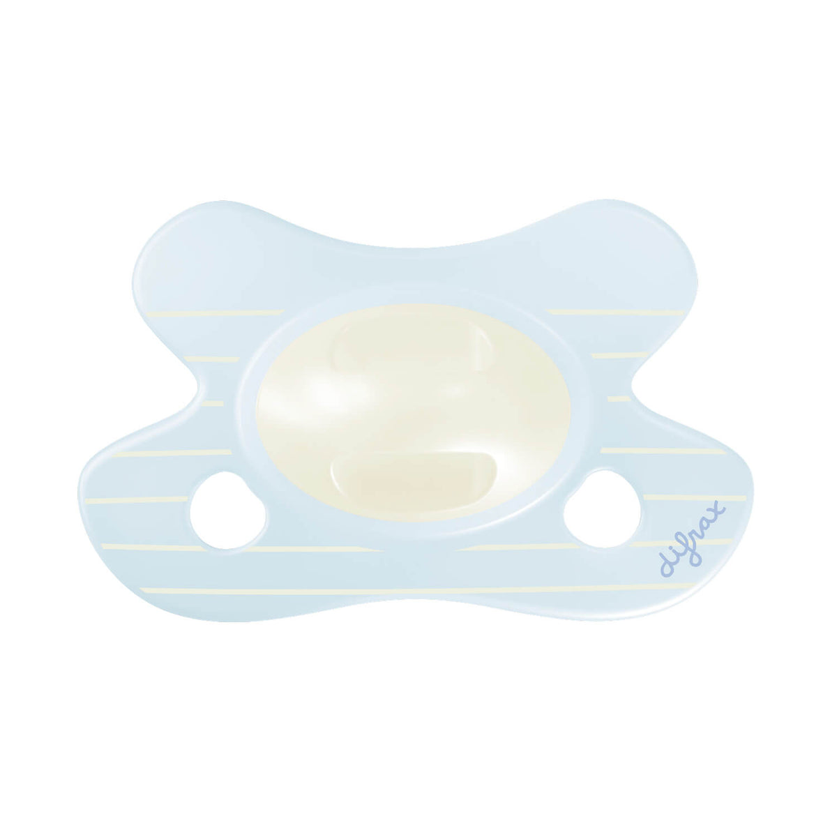 difrax-fopspeen-newborn-natural-little-venture-schnuller-ab-geburt-mit-schmetter image 1